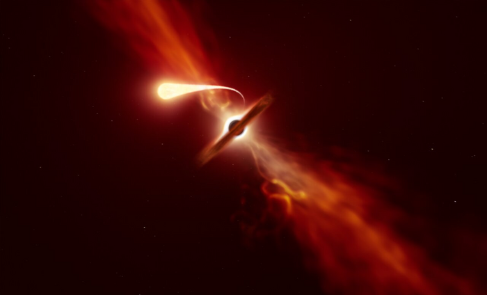 Star disruption by supermassive black hole