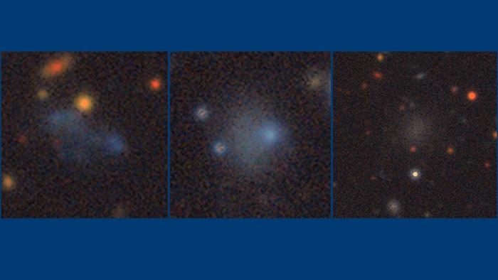 Dwarf galaxy with satellites