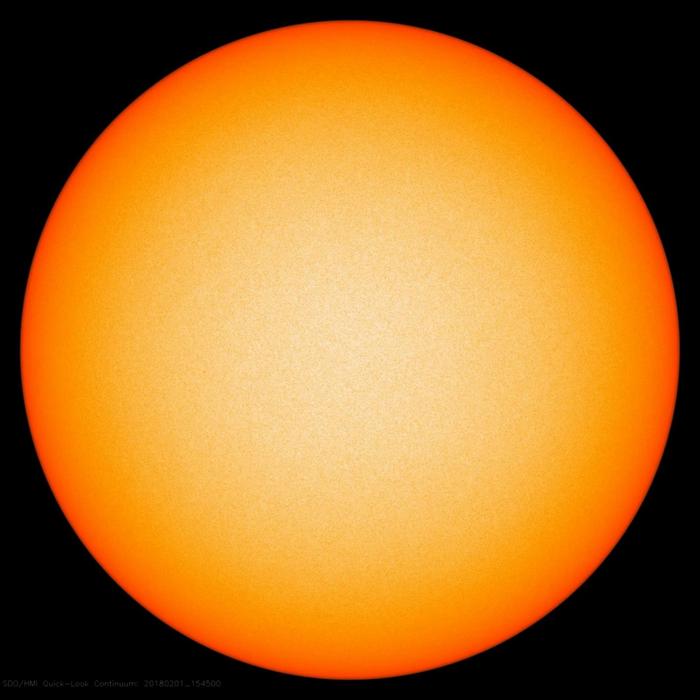 Spotless sun