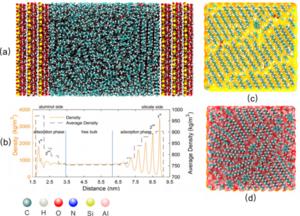 Adsorption of shale-oil liquid hydrocarbons on mineral surfaces