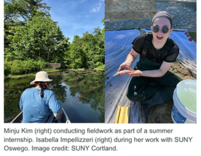 Students land research internships at fisheries across New York