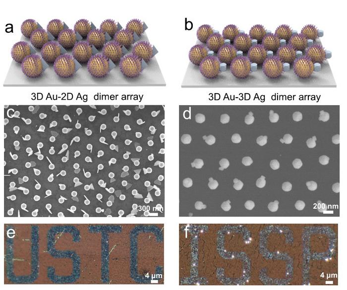 Researchers Realize Controlled Synthesis of Au-Ag Heterodimer Arrays for High-Resolution Encrypted Information