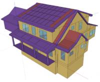 BIRDS Simulation of Net-Zero Energy Home