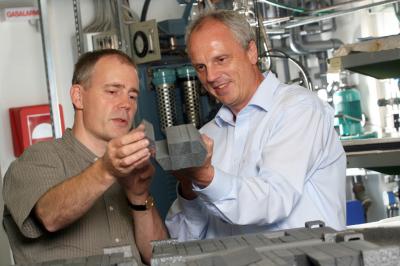 Joerg Adler and Dr. Reinhard Lenk, Fraunhofer-Gesellschaft