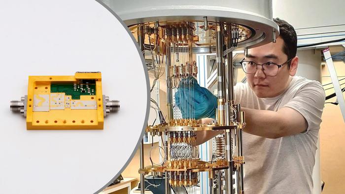 Smart amplifier enabler for more qubits in future quantum computers