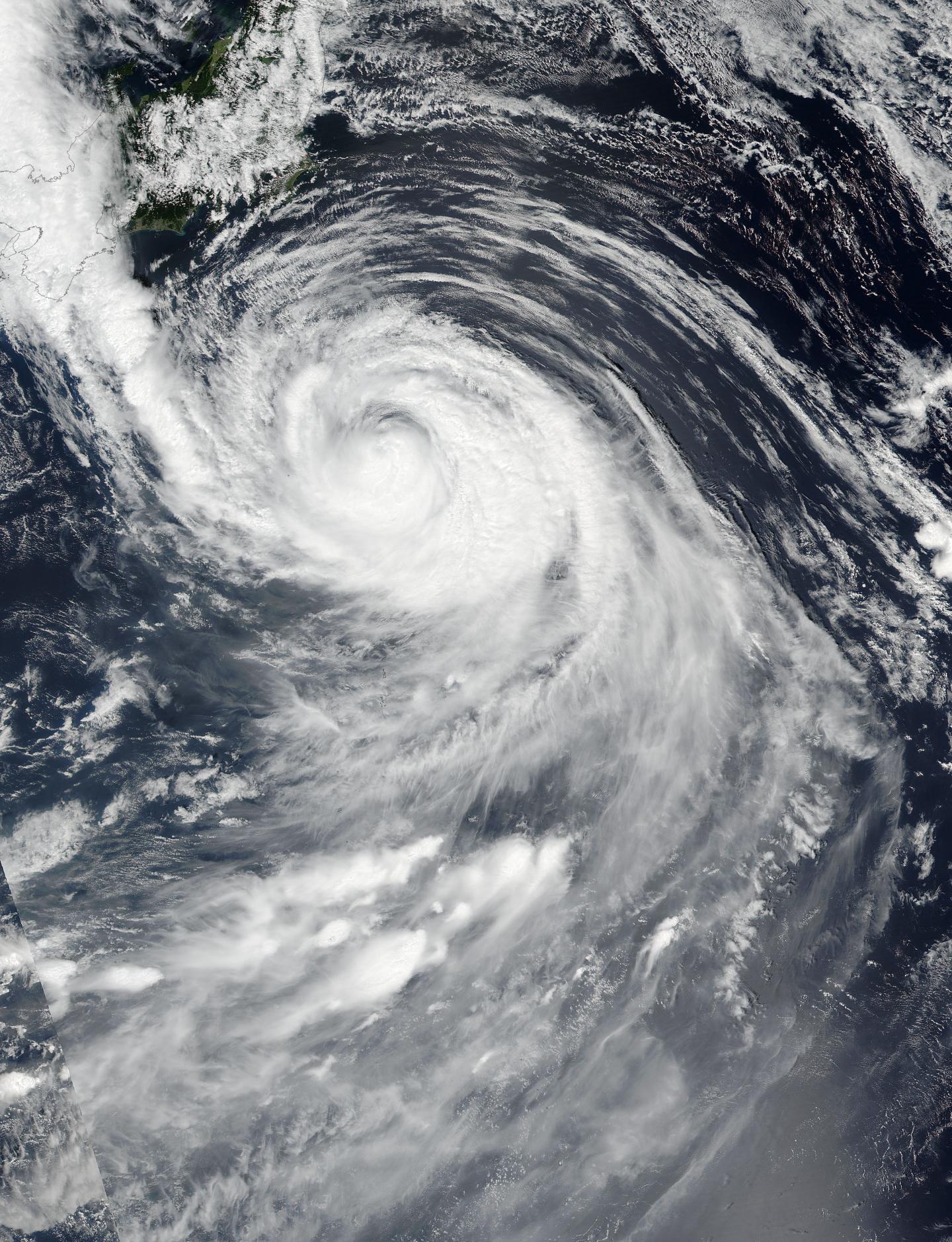 Suomi NPP Image of Lionrock