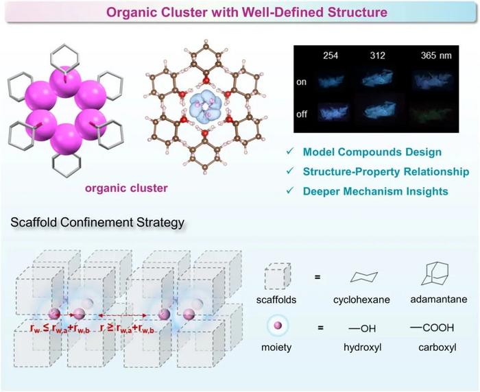 Organic Cluster with Well-Defined Structure