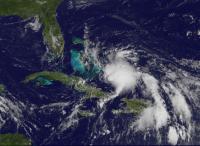 GOES-13 Captured a Visible Image of TD3 on July 22