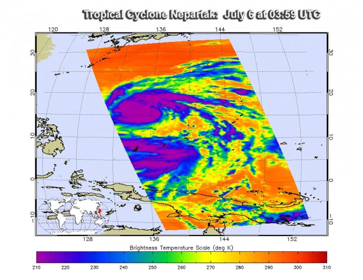 AIRS Image of Nepartak