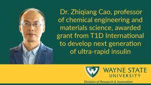 Dr. Zhiqiang Cao, Wayne State University