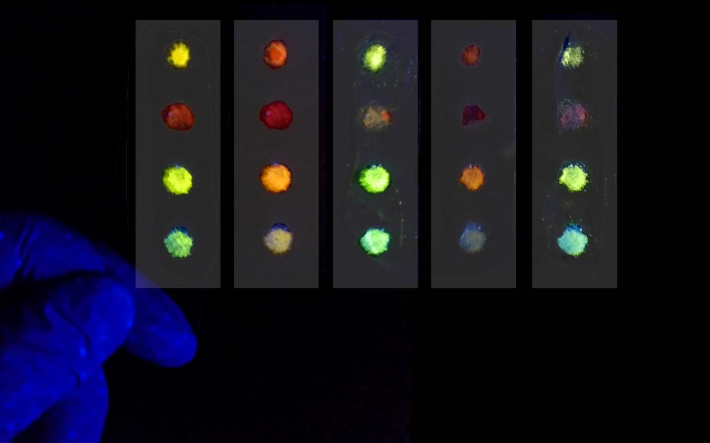 New Material Produces Chemical Fingerprints for Identifying Unknown Substances