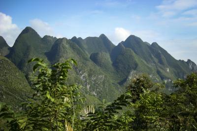 Site of Limestone in South China