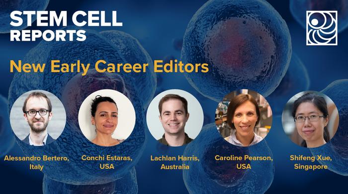 Stem Cell Reports Welcomes Five New Early Career Editors