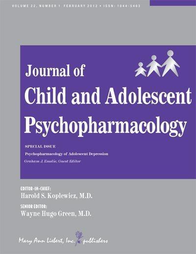 <I>Journal of Child and Adolescent Psychopharmacology</I>
