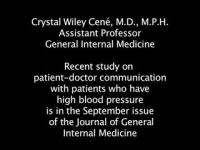 Patient-Doctor Communication Worse for Blacks with High Blood Pressure Than for Whites, Study Finds