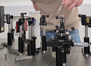 The experimental set up