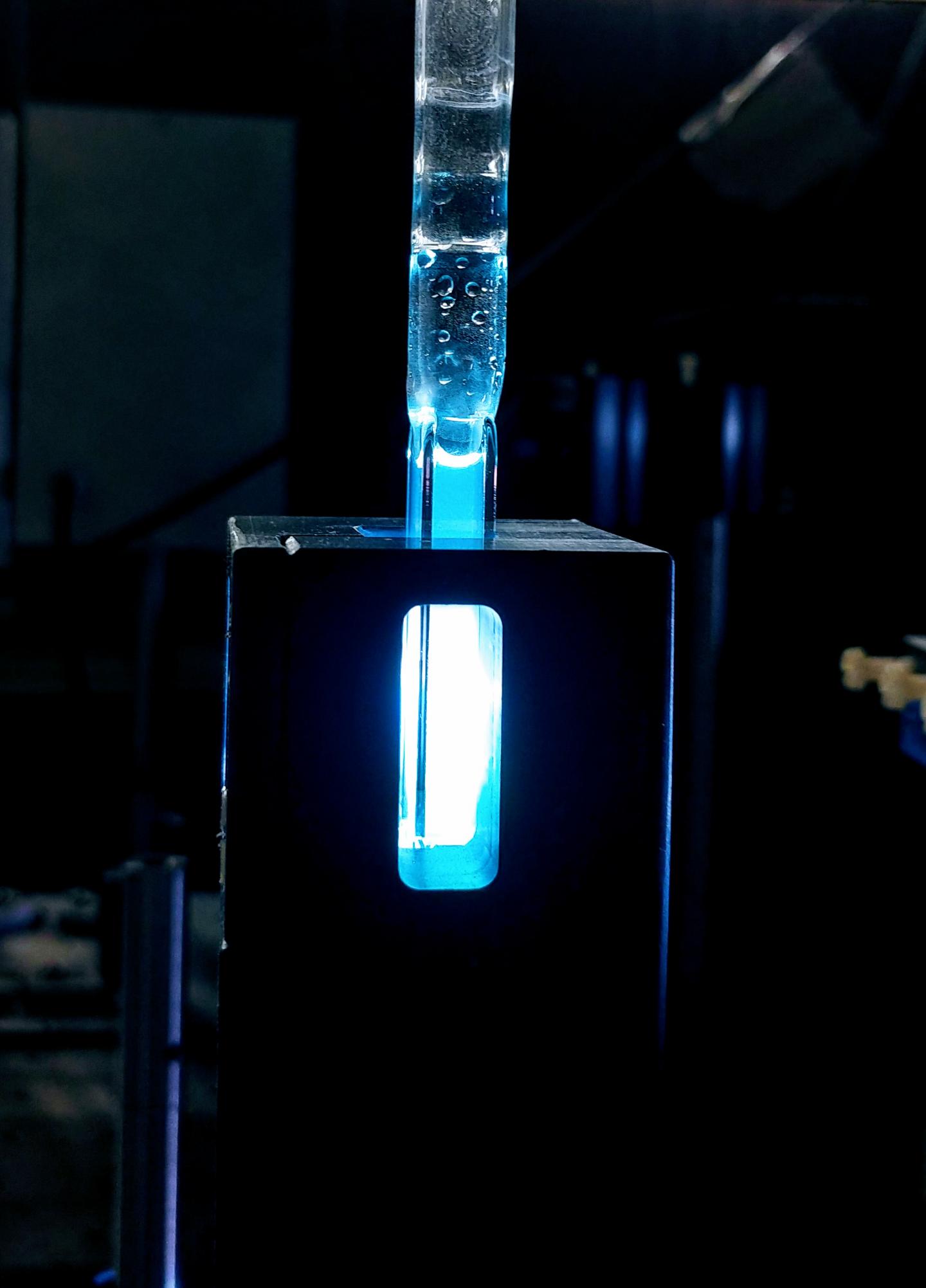 Photocatalyst in Cuvette
