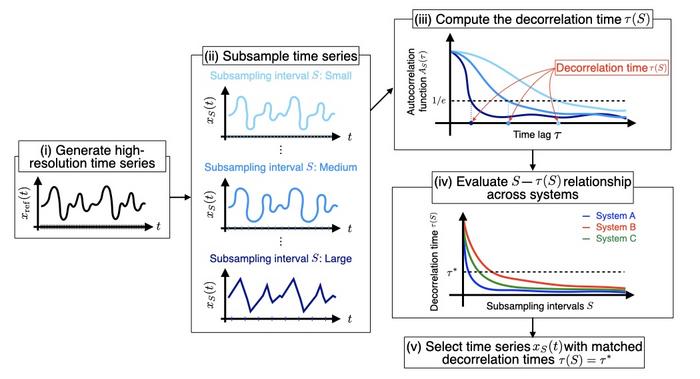 Figure 1: Procedure for matching time scales of the target systems