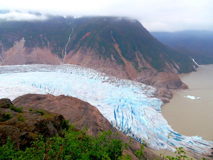 Glacier in Southeast Alaska