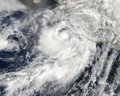 MODIS Sees Erick