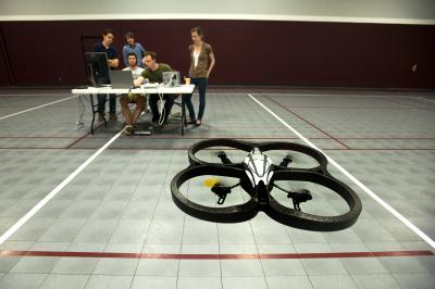 University Students Fly Robot with a Only a Thought