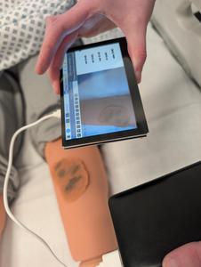 The Raspberry Pi device being tested