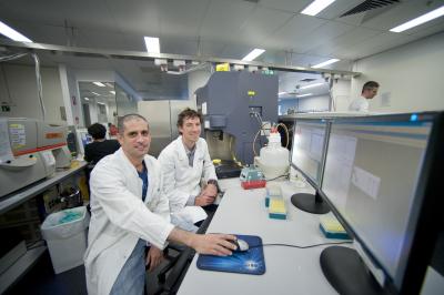 Dr. Seth Masters and Dr. Motti Gerlic, Walter and Eliza Hall Institute (2 of 2)