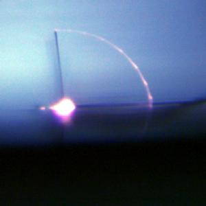 Folding glass bar