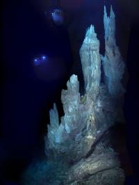 ROVs Hover Near 90-Foot Spires