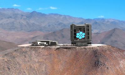 Artist's Rendering of Giant Magellan Telescope