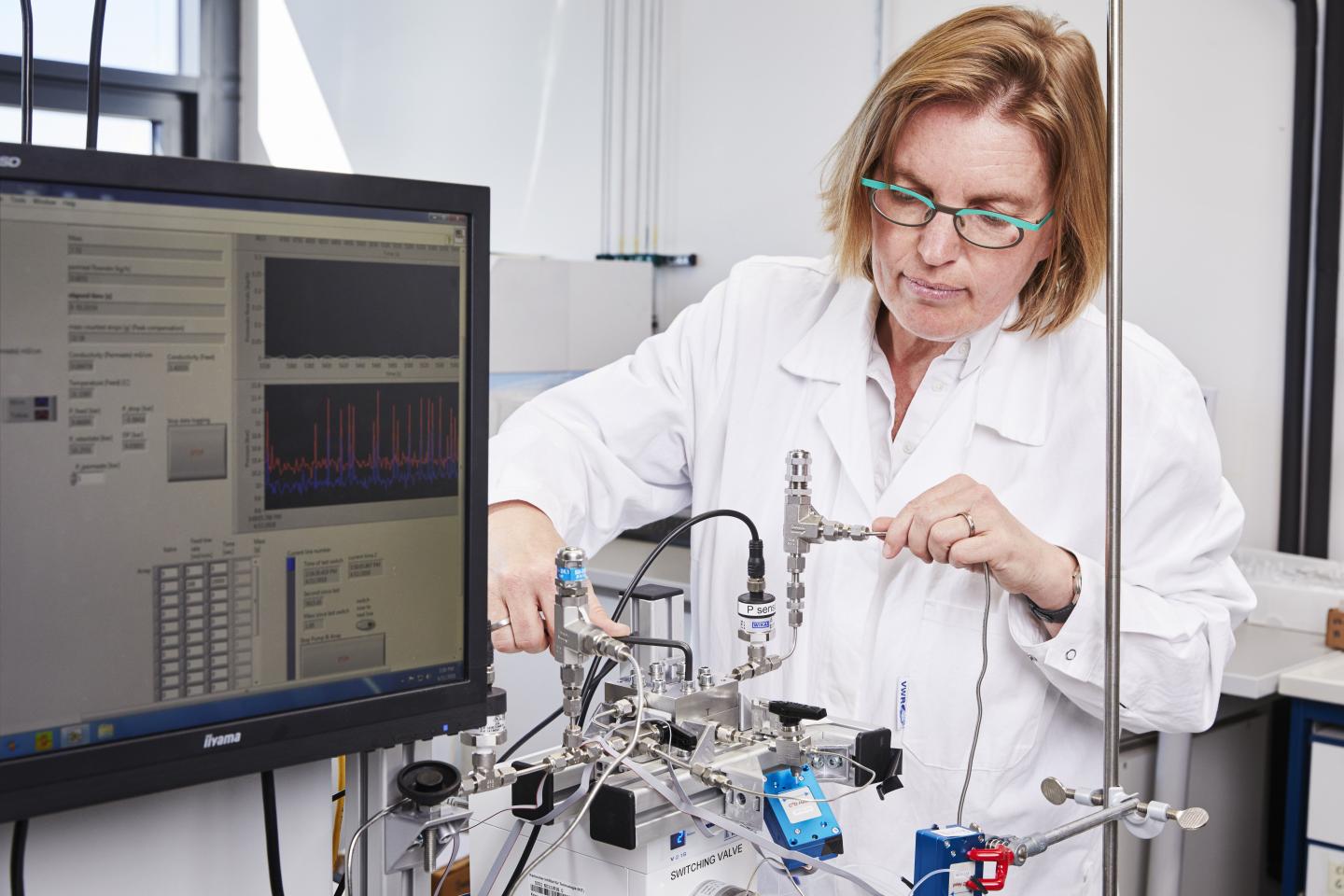Studying innovative water processing technologies.