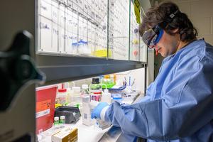 Notre Dame graduate student Maximilian J. Wilfinger