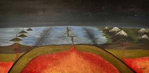 Illustration of plate tectonics
