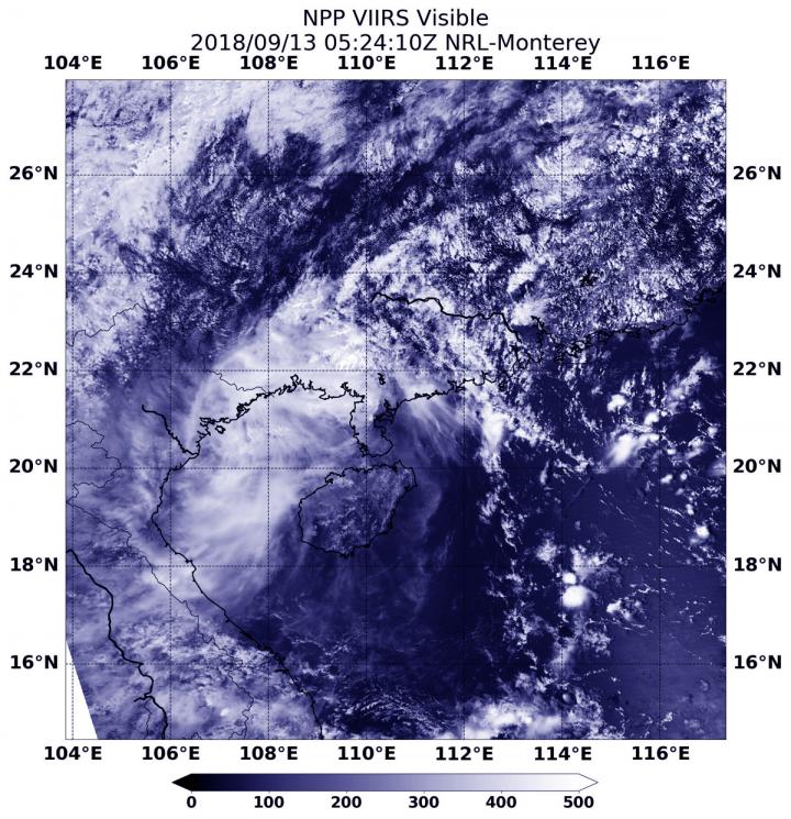 Suomi NPP image of Barijat