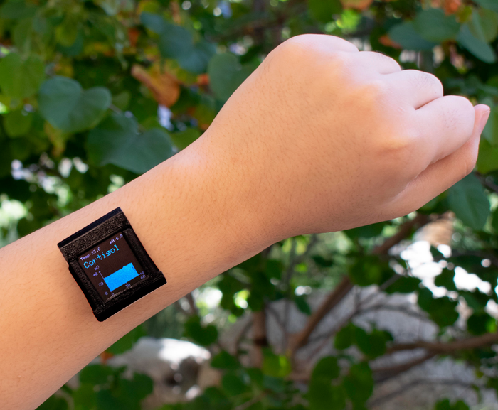 Image of cortisol smartwatch