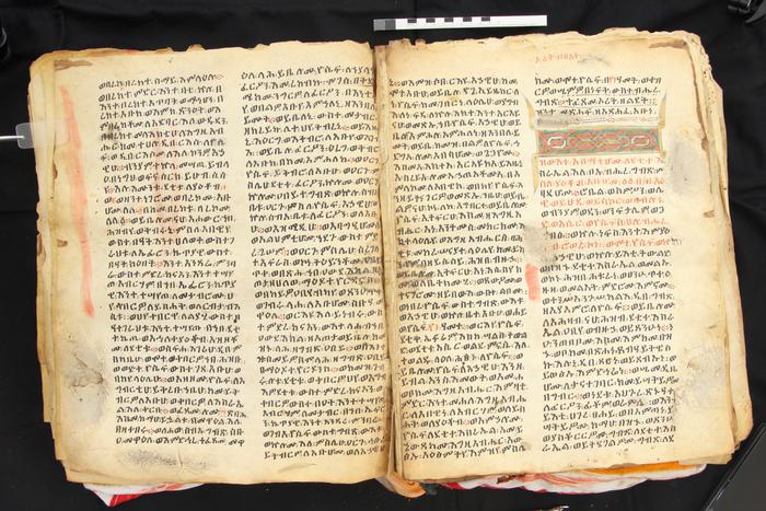 The 15th-century sacred books of Ethiopian Jewry from the Faitlovitch Collection at the Sourasky Central Library, TAU.