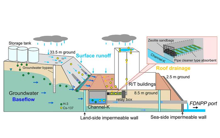 Leaked Tritium Reveals How Radioactive Cesium from Fukushima Daiichi Flows into the Ocean