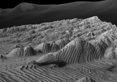Rhythmic Layering on Mars (1 of 3)