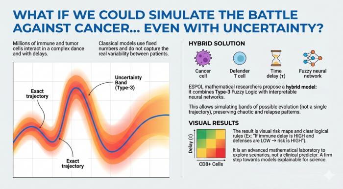 Interpretable Simulation of Tumor–Immune Dynamics under Uncertainty and Time Delay using Type-3 Fuzzy Logic