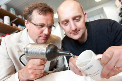 Professor Leighton and Dr. Birkin, University of Southampton