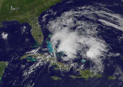 GOES-13 Captured an Image of System 94L