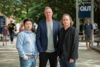 Dr. Ho Fai Chan, Dr. Stephen Whyte and Professor Benno Torgler at QUT