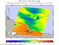 AIRS image of Gonzalo