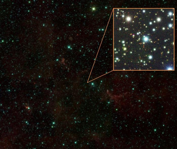 Gaia20ehk star location