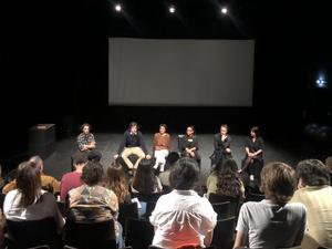 Post-show_discussion (stage photos - Oxímoro, entre Solstícios e Equinócios)