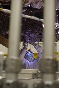 Webb Telescope Sunshield Testing (1 of 2)