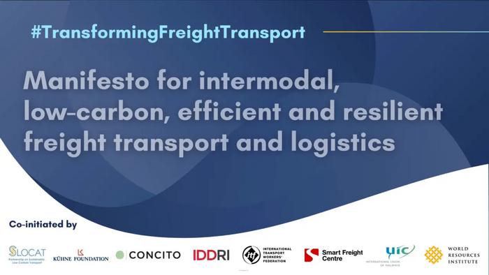 Manifesto for Transforming Freight Transport: Key messages