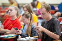 Students Responding to Questions in Class