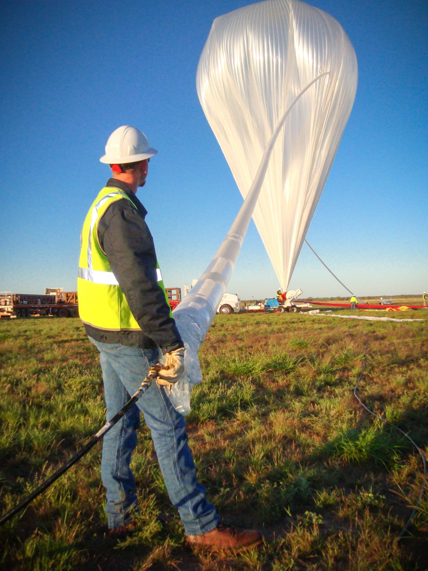 Inflating the Balloon with Helium #1