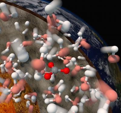 Water Models Show Dissolved Deep Carbon